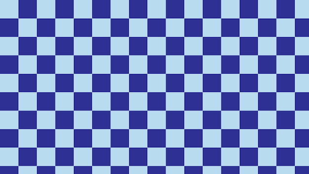 Niedlicher blauer Schachbrett-Gingham-Plaid karierter Tartan-Musterhintergrund perfekt für Tapete