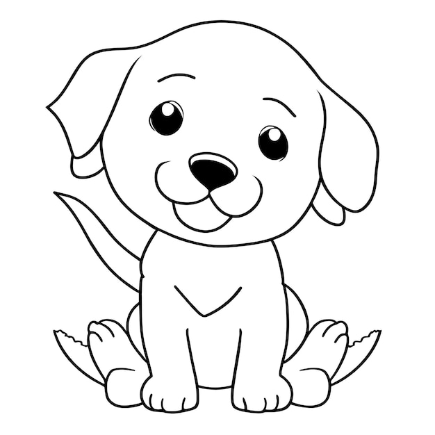 Vektor niedlicher shiba-inu-hund, handgezeichnet, cartoon-aufkleber-symbol-konzept, isolierte illustration