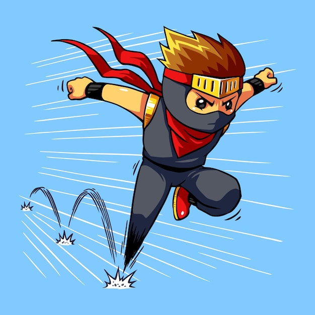 Ninja boy quick dash.