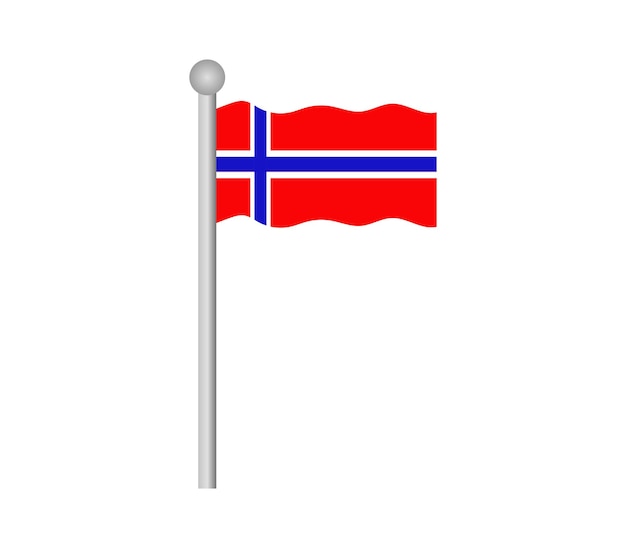 Norwegische flagge