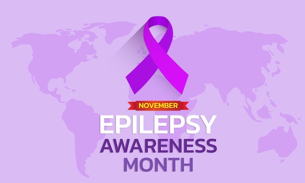 November ist der National Epilepsy Awareness Month Purple Day