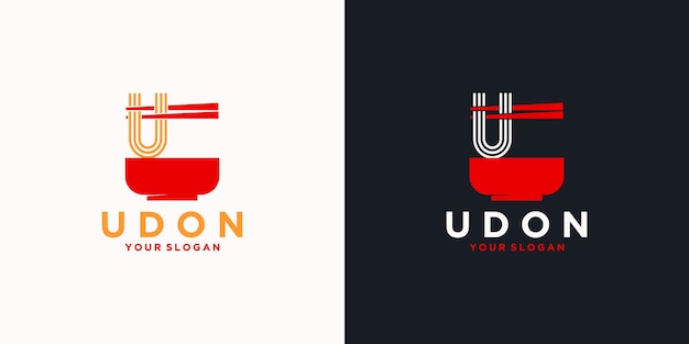 Nudel-logo-referenz mit anfänglichem stil, nudelladen, ramen, udon, lebensmittelgeschäft und anderen.