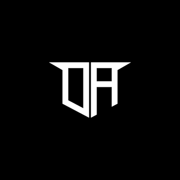 OA Modernes Bau-Logo mit symmetrischem Design