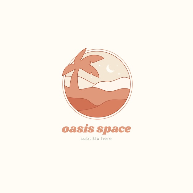 Oasis-logo-vorlage