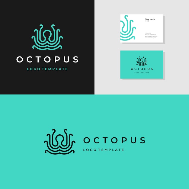 Octopus logo vorlage