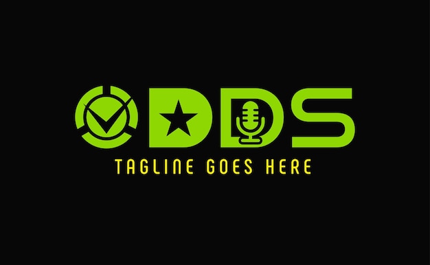 Odds sport-podcast-logo-design-vorlage