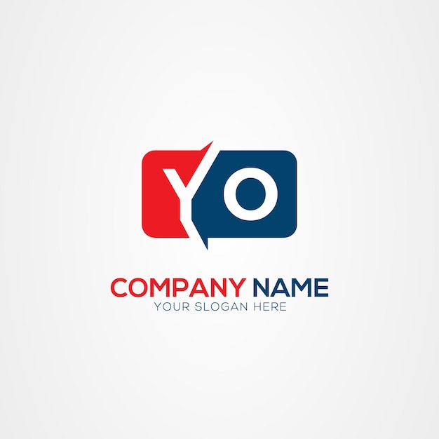 oder YOY Creative Modern Letters Logo Design Element