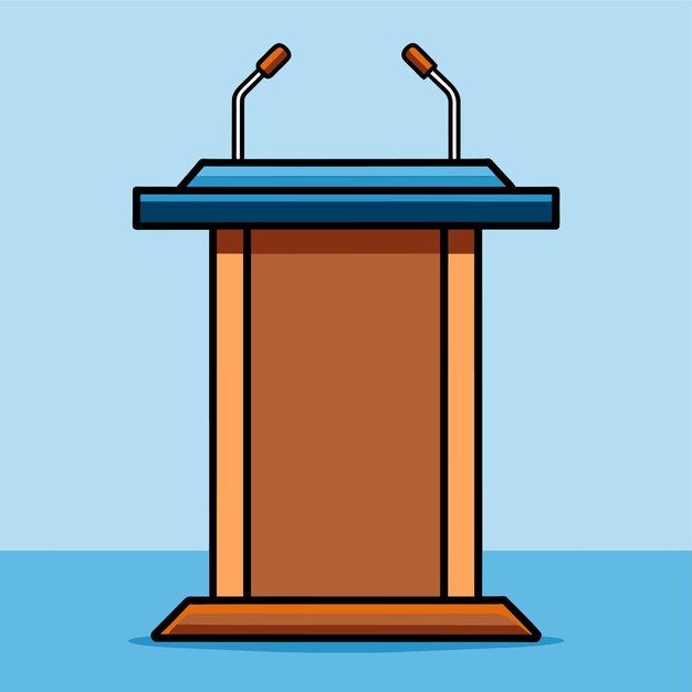 Vektor Öffentliche vorträge, präsentationen oder seminare