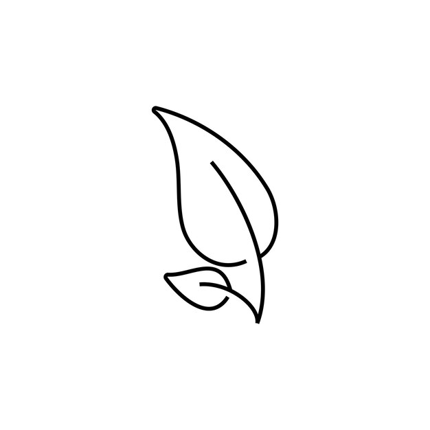 Öko-Blatt-Logo-Design-Vektor-Vorlage Symbol für umweltfreundlichen Vektor
