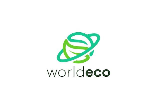 Öko-welt-umweltlogo-design