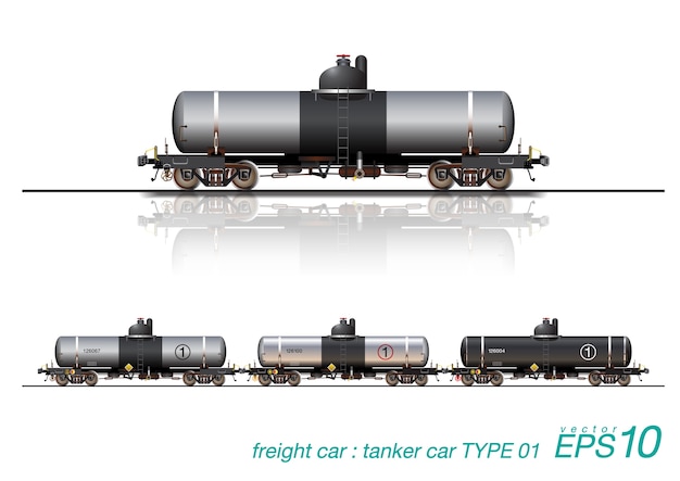 Öltanker auto eisenbahn