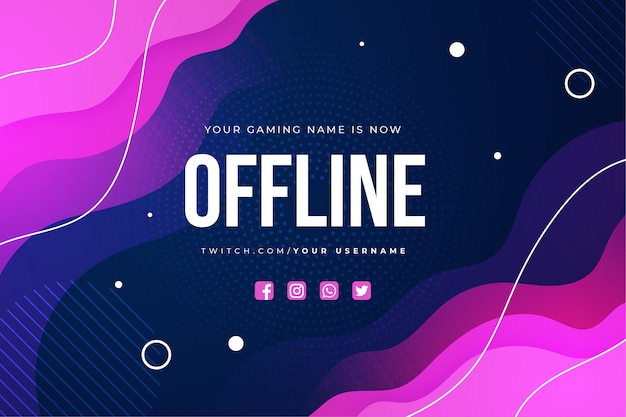 Offline zuckende banner vorlage