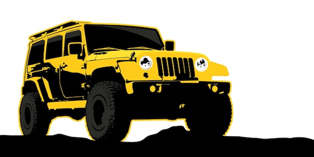 Offroad-Jeep-Vektor
