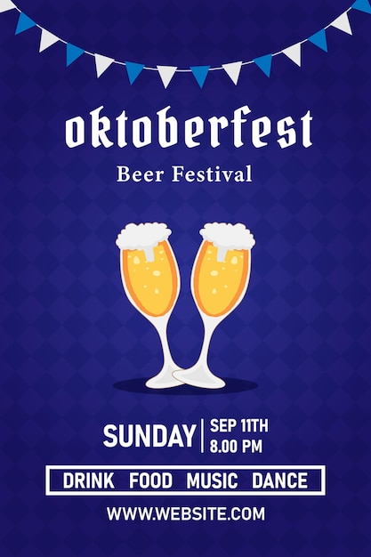 Oktoberfest feier design