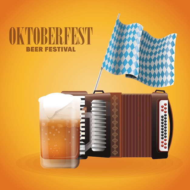 Oktoberfest-Feier von Deutschland-Design