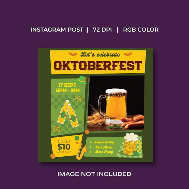 Oktoberfest Socials Media