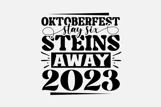 Vektor oktoberfest-svg-design