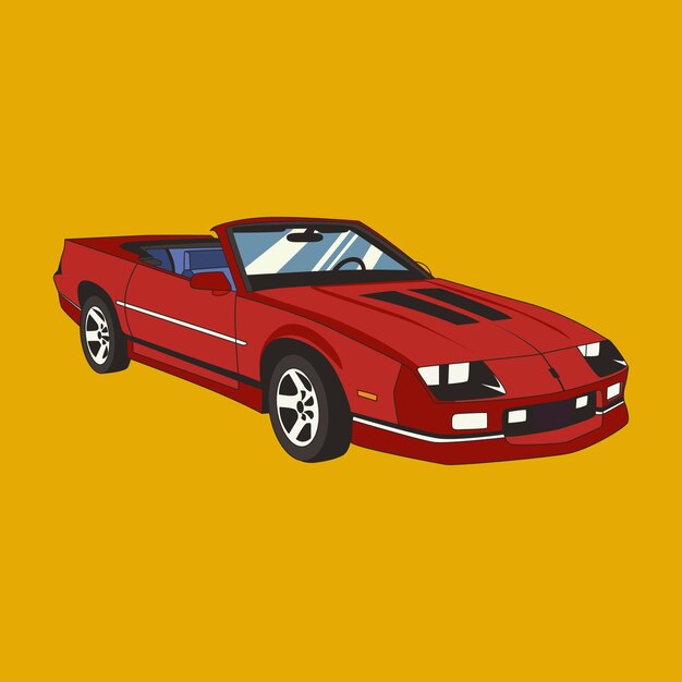 Oldtimer-Vektorstock-Illustration