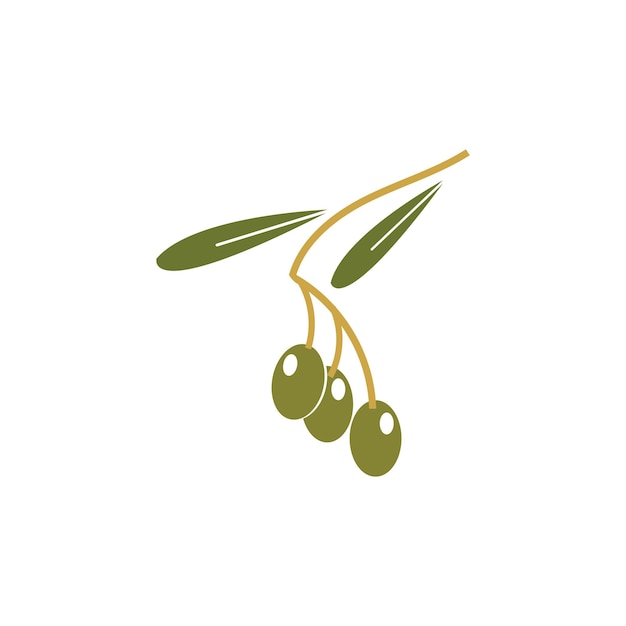 Olive-symbol-vektor-illustration