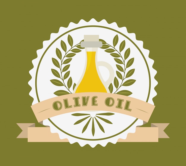 Olivenöl-label