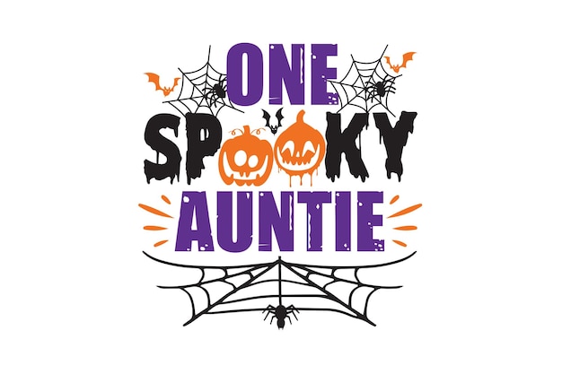 One spooky auntie vektordatei