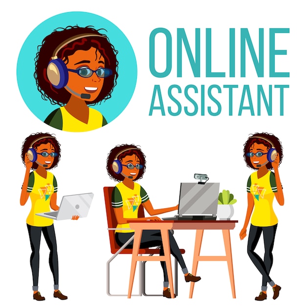 Online-assistent afrikanisch