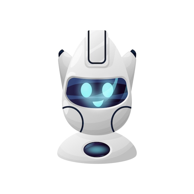 Online-Berater-Chat-Bot, lustiger Roboterassistent