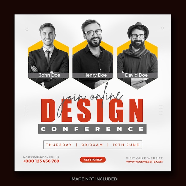Online Business Webinar Social Media Story Designvorlage