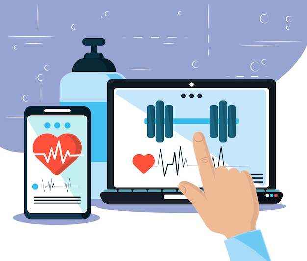 Online-Gesundheits-App