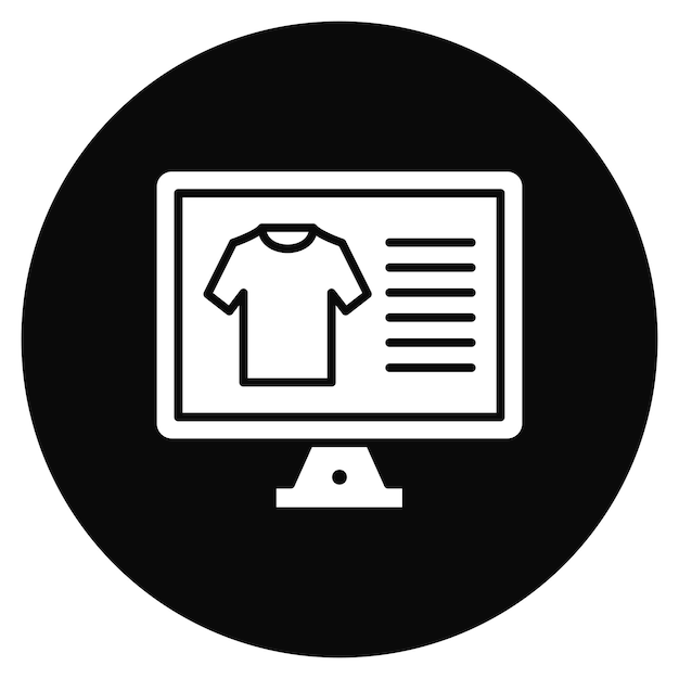 Online-Produkt-Ikonen-Vektorbild Kann für eCommerce verwendet werden