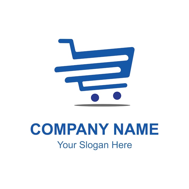 Online-Shopping-Abstract-Logo