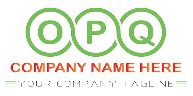 OPQ-Letter-Logo-Design