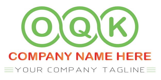 OQK-Letter-Logo-Design