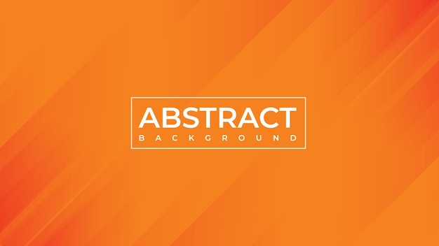 Orange Abstract Background