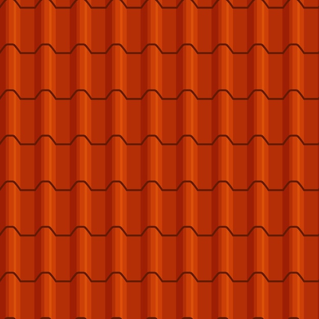 Orange Dachziegel nahtlose Hintergrundmuster
