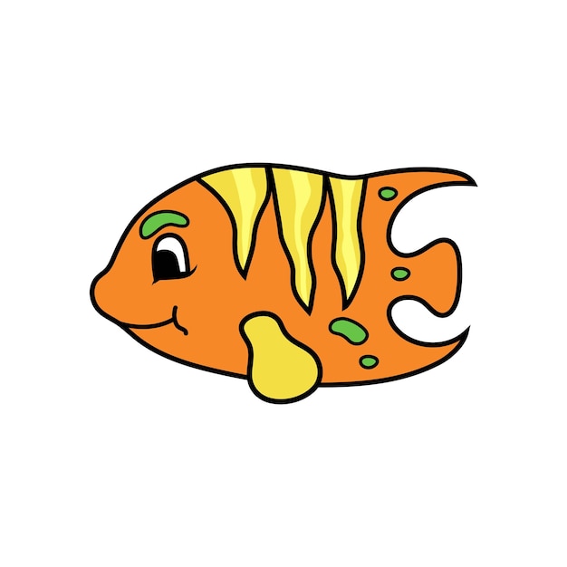 Orange Fische