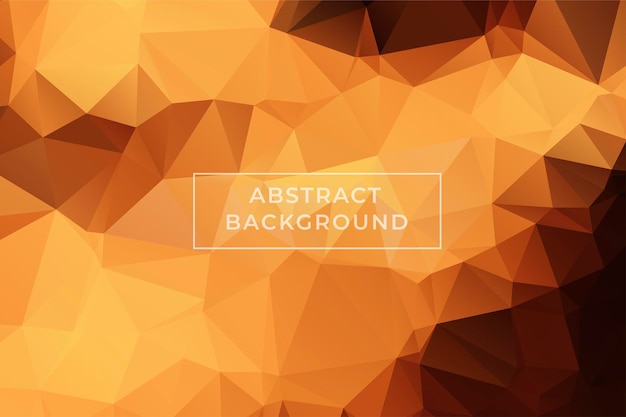 Orange geometrische Abstract-Hintergrund-Design-Vorlage
