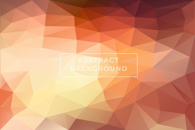 Orange geometrische Abstract-Hintergrund-Design-Vorlage