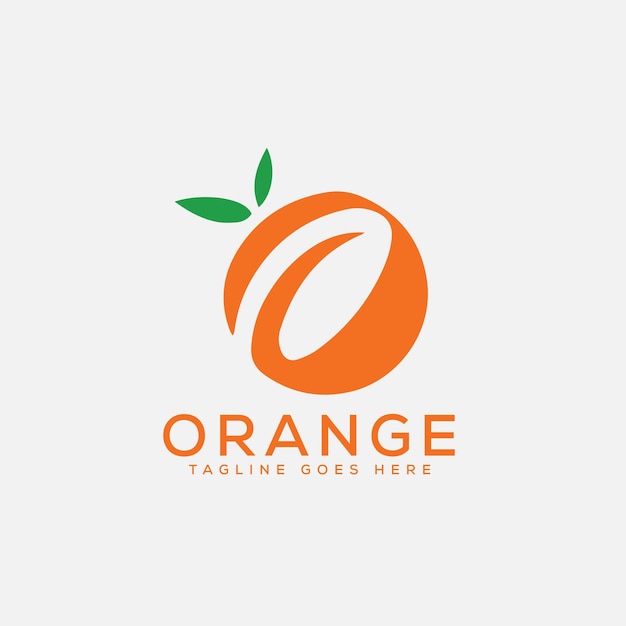 Orange house deal-logo-design-vorlage, vektorgrafik-branding-element