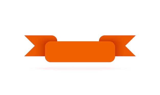 Orange Ribbon-Vorlage