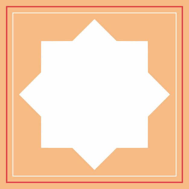 Orange und weiße Hintergrundfarbe mit Streifenform geeignet für Social-Media-Posts und Web