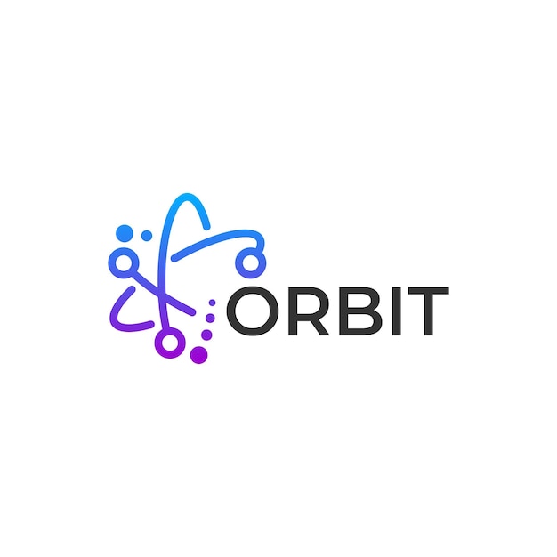 Orbit-tech-logo-design-vorlagen