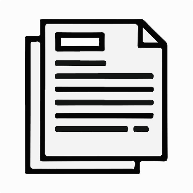 Ordner-Datei-Symbol-Logo-Illustration für ui