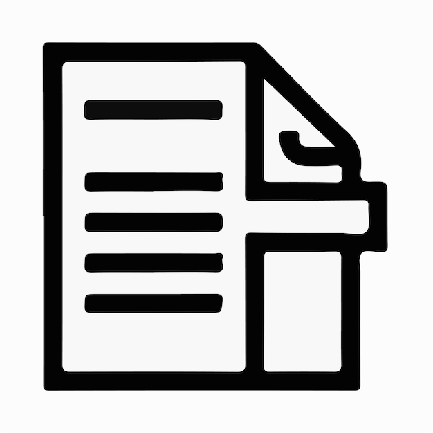 Ordner-Datei-Symbol-Logo-Illustration für ui