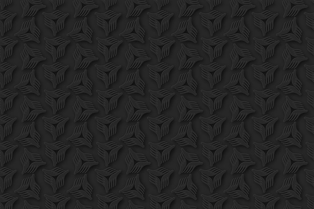 Orientalischer Ornamenthintergrund. Textur traditionelles Motiv. Geometrisches Formmuster nahtlos. Vektorillustration