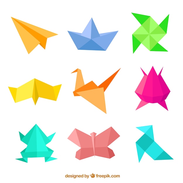 Origami zahlen