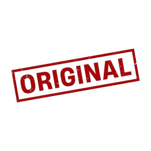 OriginalstempelOriginal Grunge Square Sign