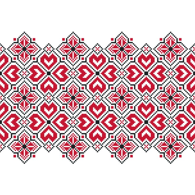 Ornament für Kreuzstich