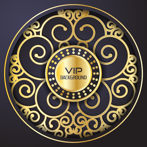 Ornamental Vip Hintergrund