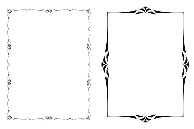 Ornamentenrahmen-Set